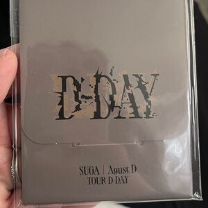 D-DAY Suga of BTS, Agust D - Photocards